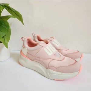 Ugg Posie Pink / White La Flex Slip On Trainer, Size 7